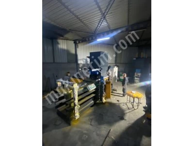 Horizontal Paper Carton Nylon Pet Pressing Baling Machine