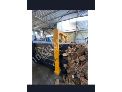Horizontal Paper Carton Nylon Pet Pressing Baling Machine
