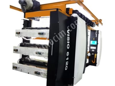 Flekso Baskı Makinası 6 Renk