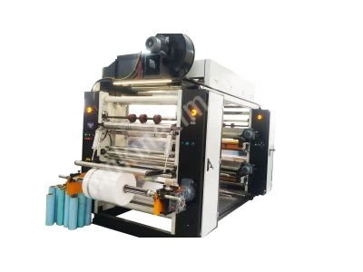 Flekso Baskı Makinası 4 Renk