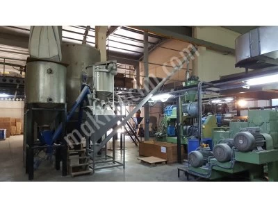 1250 Mm Rijit Pvc Film ve Levha Üretim Hattı