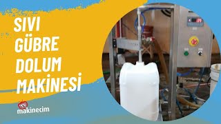 Liguid Fertilizer Filling Machine