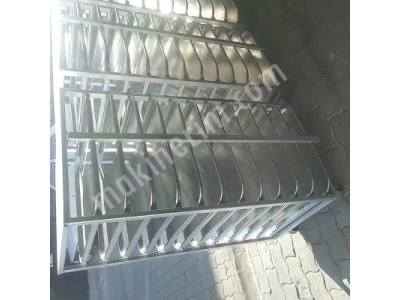 Bagel and Pastry Transport Cart With 20 Shelves, 40X60 Stainless Steel Tray Included