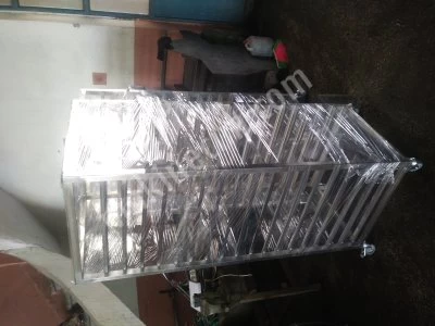 Transport Trolley 40X60 Stainless Steel With 18 Shelves