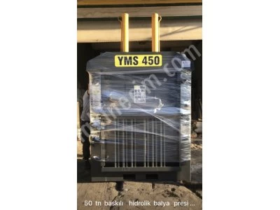 PET PLASTIC PRESSING BALER MACHINE