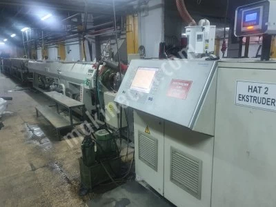 3 Katmanlı Kroussmafeeı Hdpe Boru Makınası