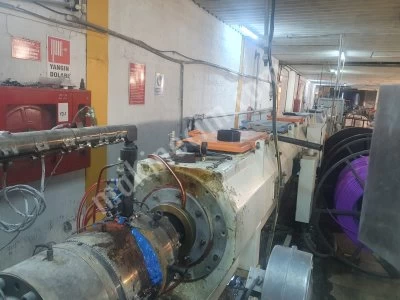 3 Katmanlı Kroussmafeeı Hdpe Boru Makınası