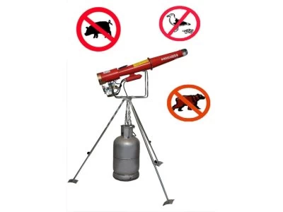 Mechanic Bird Scarer Cannon With Tripod ( Agri - M2)