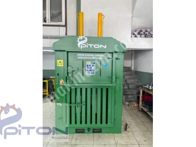 Kağıt Karton Naylon Balyalama Geri Dönüşüm Karton Presleme Dikey Balya Presi