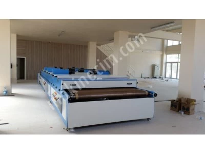FIXED DRYING OVENS WITH CONVEYOR-RAW AND PLANT-DRYING OVENS