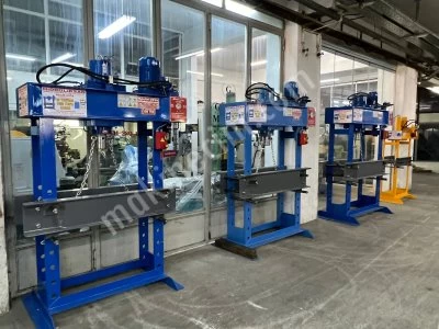 Hidrosan Halim Usta 120 Tons Hydraulic Press Motorized Mobile Arm