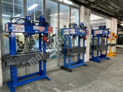 Hidrosan Halim Usta 120 Tons Hydraulic Press Motorized Mobile Arm