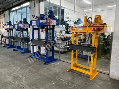 Hidrosan Halim Usta 120 Tons Hydraulic Press Motorized Mobile Arm