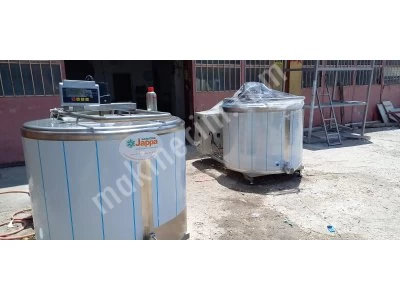 Milk Cooling Tank 500 Kg Laser Rolbont