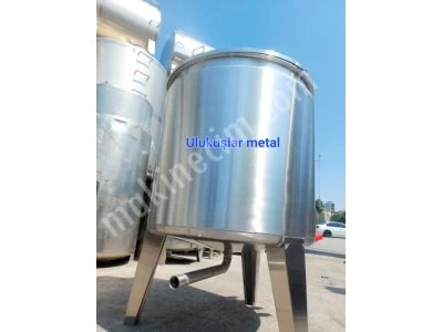 Staınless 1 Tons Heated Mıxer Mıxer Boıler