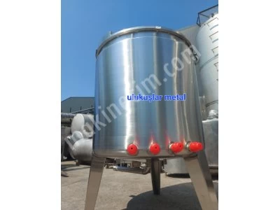 Staınless 1 Tons Heated Mıxer Mıxer Boıler