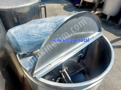 Staınless 1 Tons Heated Mıxer Mıxer Boıler