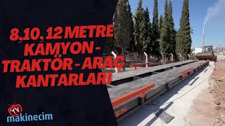 8,10, 12 Meter Truck - Tractor - Vehicle Scales