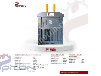 Vertical Bale Press 650 Kilogram Bale Pressing Machine Scrap Recycling at Affordable Prices