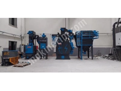 Shot Blasting Machine 1200X1200 Basket Diameter With Jet Pulse Filter