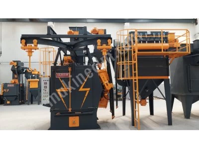 Shot Blasting Machine 1200X1200 Basket Diameter With Jet Pulse Filter