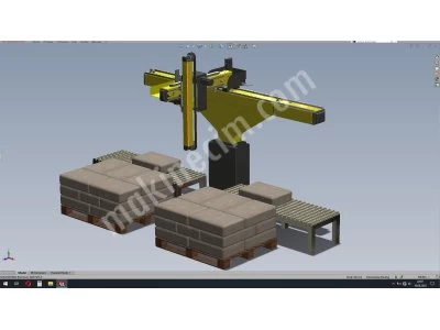 Paletleme ve Plastik Enjeksiyon Robotu