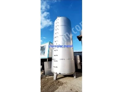 50 Ton Staınless Tank Chrome Storage Food Tank
