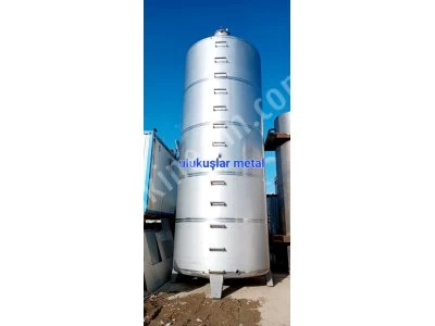 50 Ton Staınless Tank Chrome Storage Food Tank