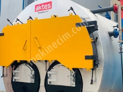 Second Hand High Capacity Steam Boiler Without Front Furnace