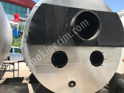 Second Hand High Capacity Steam Boiler Without Front Furnace