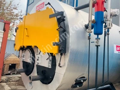 Second Hand High Capacity Steam Boiler Without Front Furnace