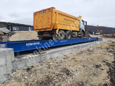 3X16 Metre 60 Ton Taşıt Kantarı