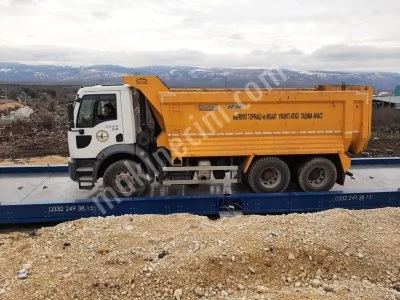 3X16 Metre 60 Ton Taşıt Kantarı