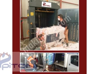 Balya Pres Makinası En Ufak Ekonomik ve Kullanışlı Kağıt Karton Naylon Presleme Makinası Şok Fiyatla