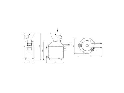 Dough Cutting Machine