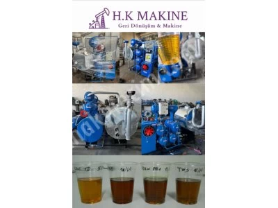 Waste Oil Cleaning Recycling Machine