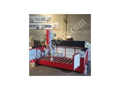 3+1 Eksen Tornalı Mermer İşleme Cnc Makinası