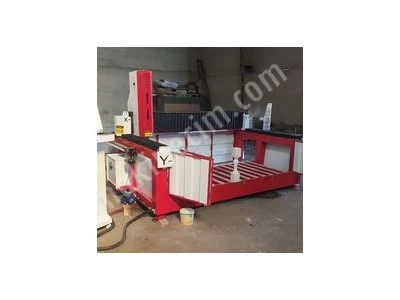 3+1 Eksen Tornalı Mermer İşleme Cnc Makinası