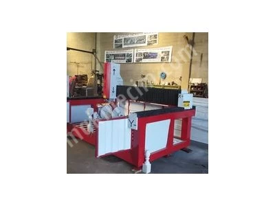 3+1 Eksen Tornalı Mermer İşleme Cnc Makinası