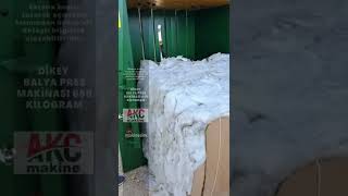 Dikey Balya Pres Makinası 650 Kilogram