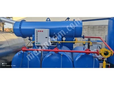 2.000 liter mobile waste oil plant