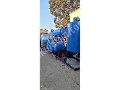 2.000 liter mobile waste oil plant