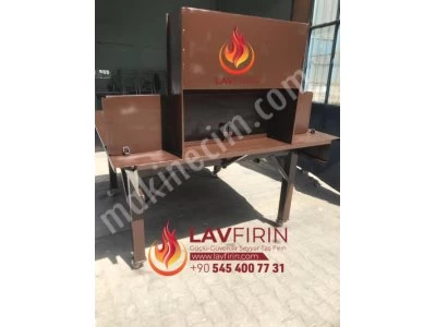 Portable Stone Oven with Wood