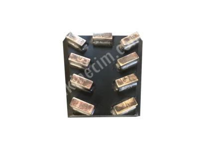 Concrete Mosaic Wiping Sockets - Concrete Wiping Tray - Concrete Wiping Claw