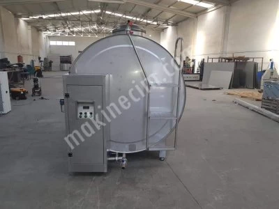 5000 Lt Süt Sogutma Tankı-10 Yıl Garanti*Otamatik Yıkama*Terazi*Pompa