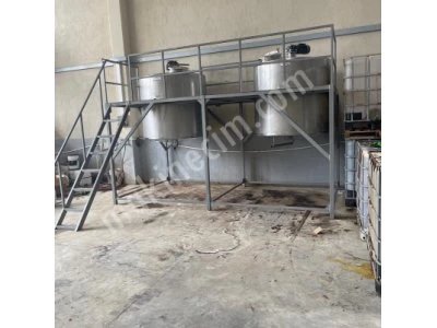 Liquid Agricultural Fertilizer Preparation Tanks