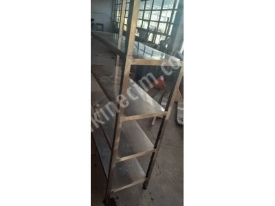 Cheese Trolley-Stainless Shelf-Front Receiving Boiler-Yogurt Trolley-Shelf-Product Storage-Stainless Equipment