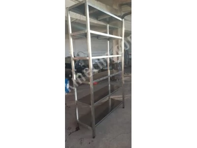Cheese Trolley-Stainless Shelf-Front Receiving Boiler-Yogurt Trolley-Shelf-Product Storage-Stainless Equipment