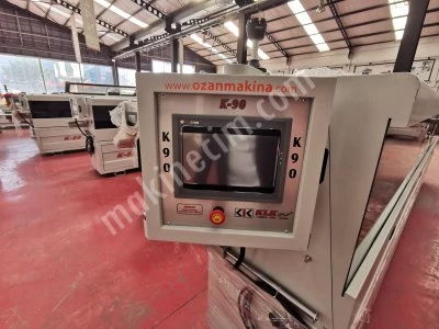 Klk K-90 Çift Hız Full Plc Ekran Kenar Bantlama Makinası (Sıfır)