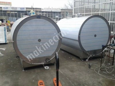 5000 Lt Milk Cooling Tank With Laser Rollbont With 10 Years Warranty